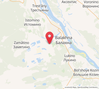 Map of Gidrotorf, Nizhny Novgorod Oblast