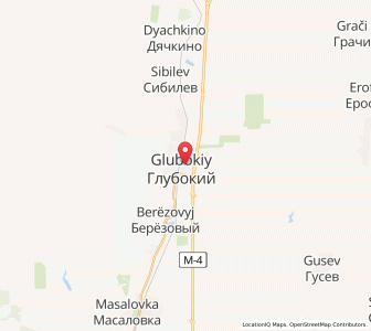 Map of Glubokiy, Rostov