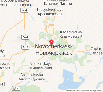 Map of Nowotscherkassk, Rostov