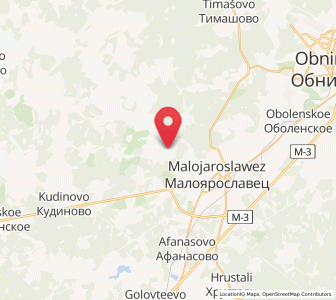 Map of Panskoye, Kaluga Oblast