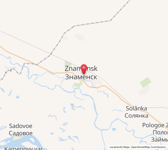 Map of Snamensk, Astrakhan Oblast