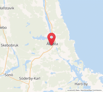 Map of Älmsta, Stockholm