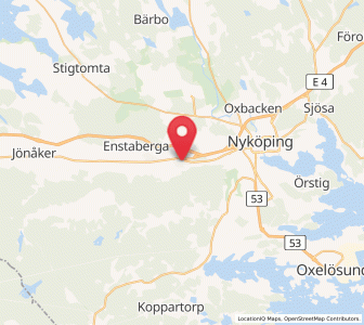Map of Bergshammar, Södermanland