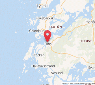 Map of Ellös, Västra Götaland