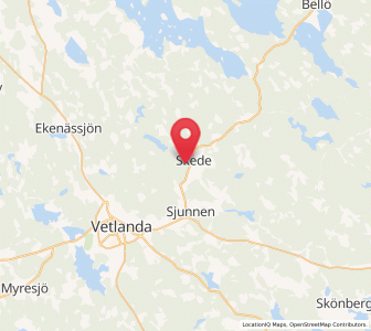 Map of Hällaryd, Jönköping