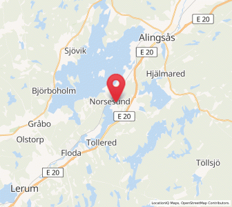 Map of Ingared, Västra Götaland