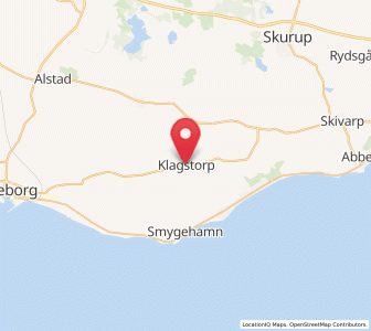 Map of Klagstorp, Skåne