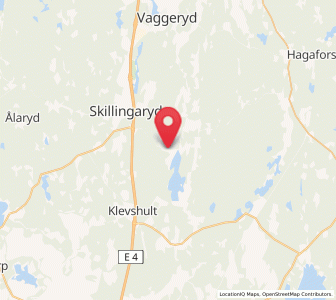 Map of Linneryd, Jönköping