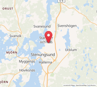 Map of Ödsmål, Västra Götaland