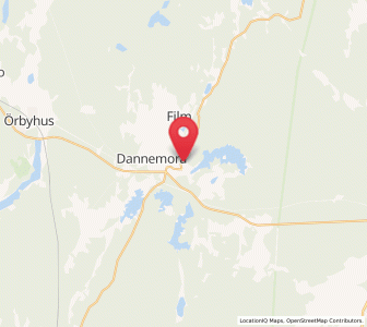 Map of Österbybruk, Uppsala