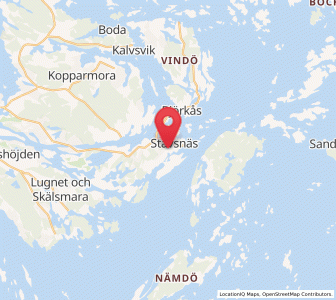 Map of Stavsnäs, Stockholm
