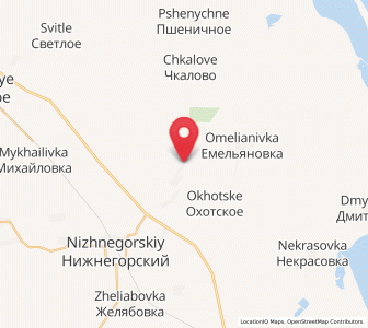 Map of Akimovka, Crimea