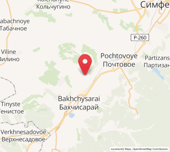 Map of Aromatnoye, Crimea