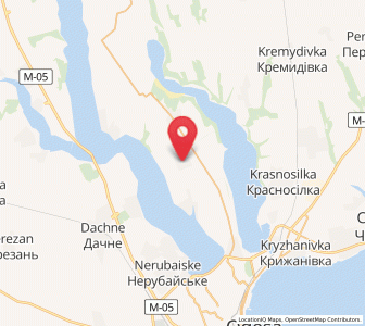 Map of Avhustivka, Odessa
