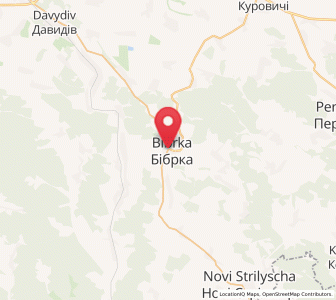 Map of Prachnik, Lviv