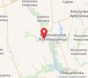 Map of Bohdanivka, Mykolaiv