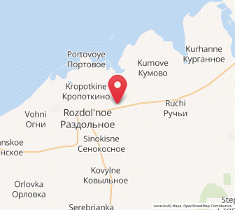 Map of Botanicheskoye, Crimea