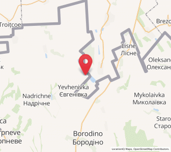 Map of Chervone, Odessa