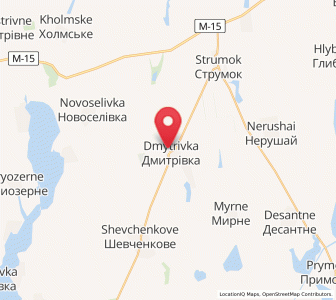 Map of Dmytriwka, Odessa