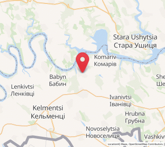 Map of Dnistrivka, Chernivtsi