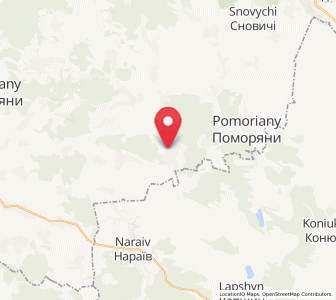 Map of Dunaiv, Lviv