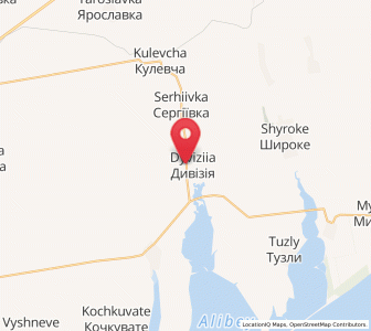Map of Dywisija, Odessa