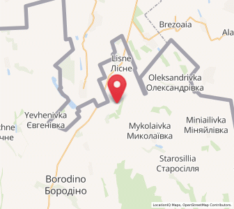 Map of Hanniwka, Odessa