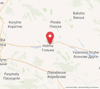 Map of Holma, Odessa