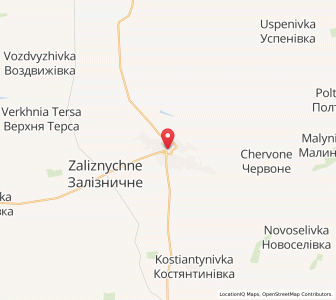 Map of Huljajpole, Zaporizhzhia