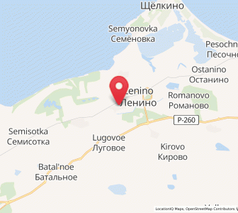 Map of Ilychyovo, Crimea