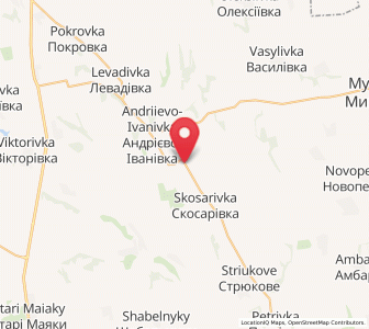Map of Isayeve, Odessa