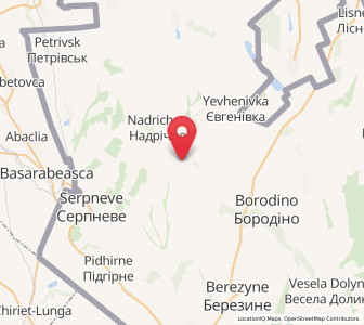 Map of Ivanchanka, Odessa