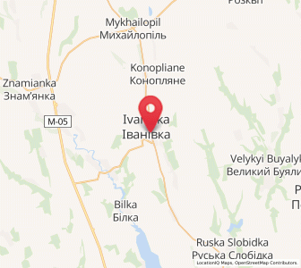 Map of Ivanivka, Odessa