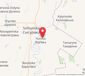 Map of Ivano-Kepyne, Mykolaiv