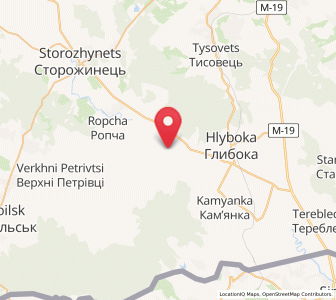 Map of Karapchiv, Chernivtsi