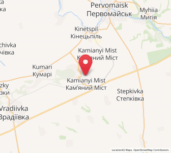 Map of Katerynka, Mykolaiv