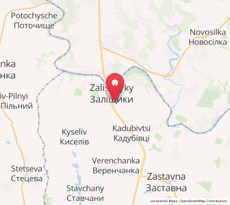 Map of Khreshchatyk, Chernivtsi