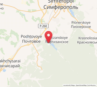 Map of Kizilovoye, Crimea