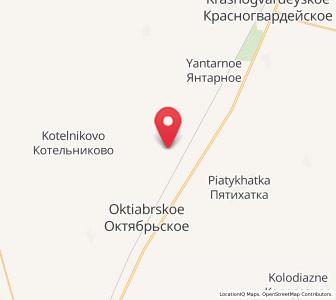 Map of Komarovka, Crimea