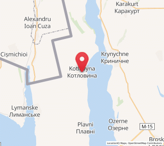 Map of Kotlovyna, Odessa
