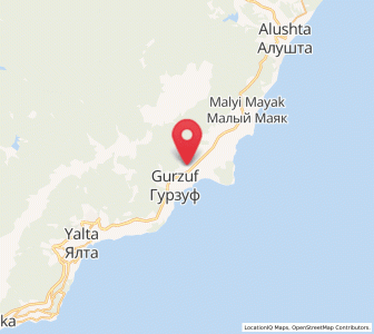 Map of Krasnokamenka, Crimea