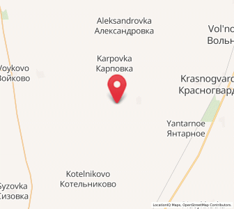 Map of Kremnevka, Crimea