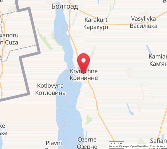 Map of Krynytschne, Odessa