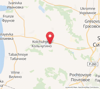 Map of Lekarstvennoye, Crimea