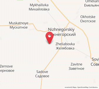 Map of Lomonosovo, Crimea