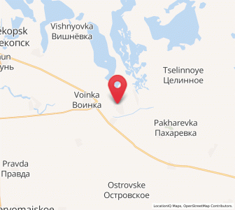 Map of Magazinka, Crimea