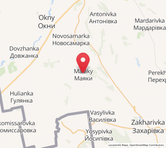 Map of Maiaky, Odessa