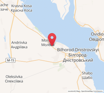 Map of Molga, Odessa