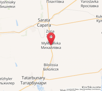 Map of Michajlowka, Odessa