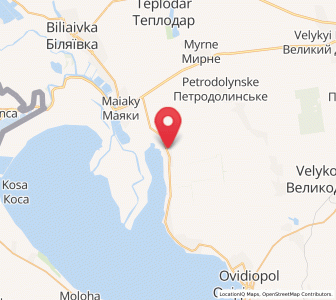Map of Franzfeld, Odessa
